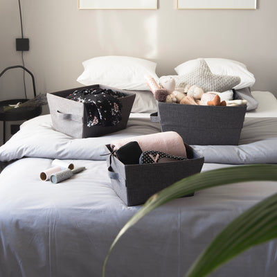 inspiration korg förvaring med handtag organisera hemmet