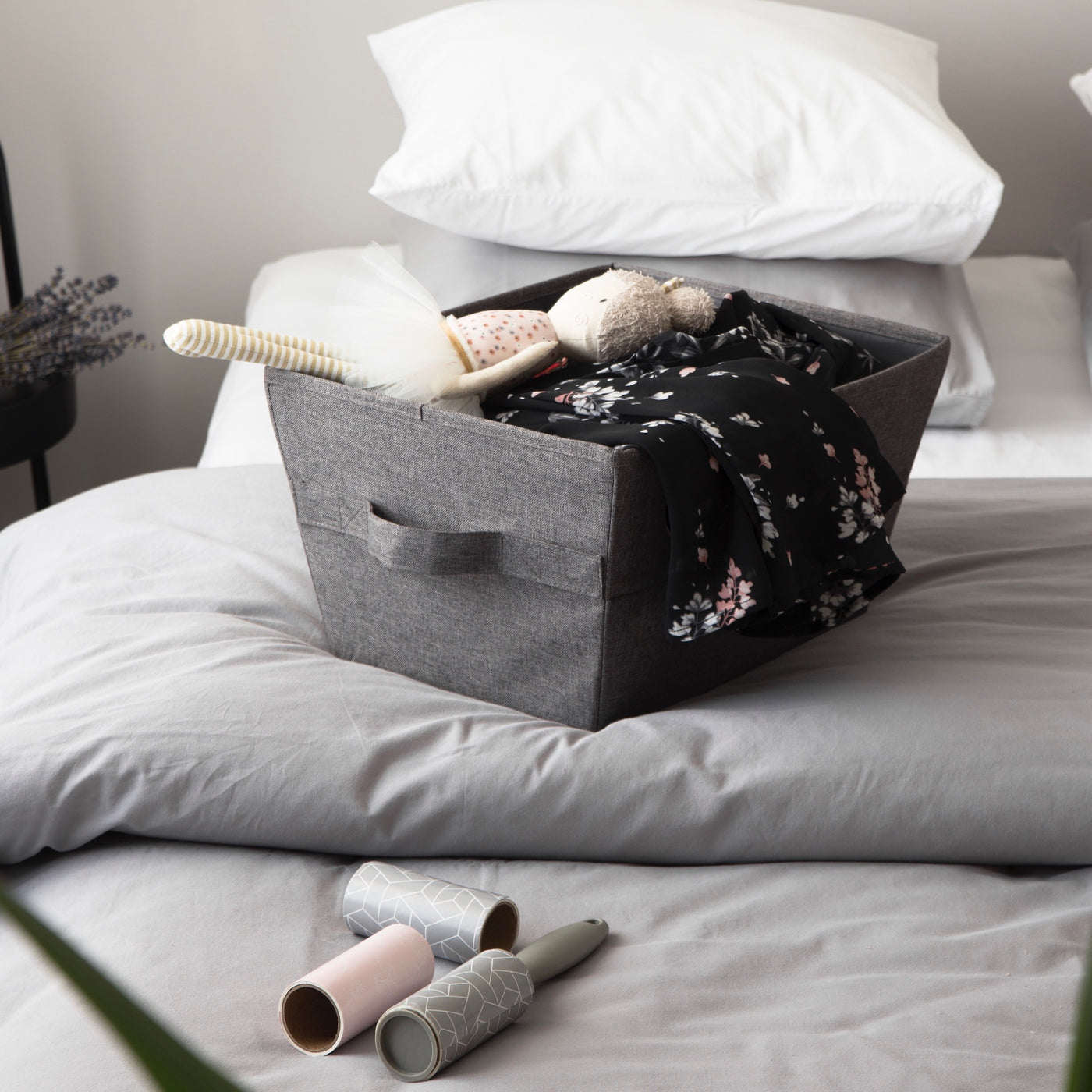 inspiration korg handtag organisera garderob förvara