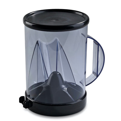 kaffeburk kaffedoserare genomskinlig kaffe förvaring mått